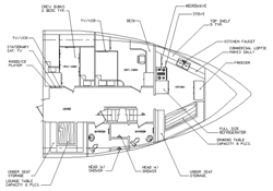 Richard L. Becker Charter Boat - Diagram