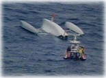 TowBoatU.S. Ft. Lauderdale Rescues Boaters from Capsized Trimaran